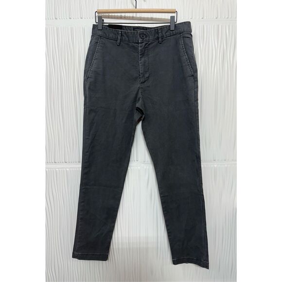 NWT Banana Republic SLIM LIVED-IN CHINO 30x30 Flint Grey - Picture 4 of 9